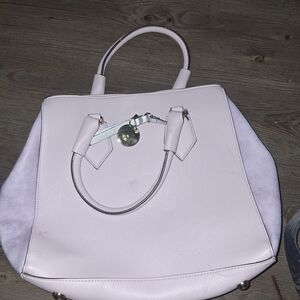 ANTONIO MELANI Light Pink Tote Bag